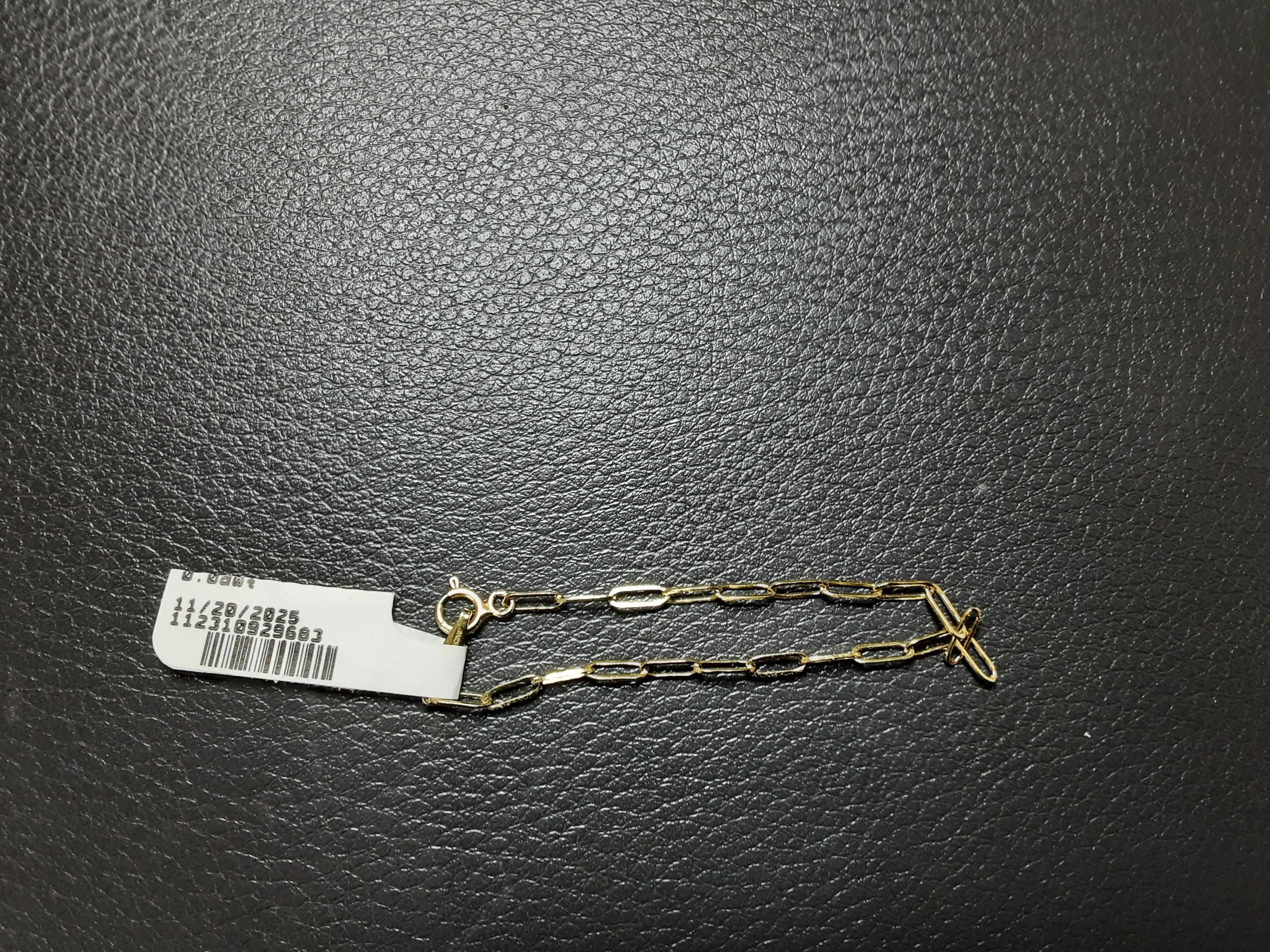 Yellow Gold 10k (.417) 0.8 grams 4 inch