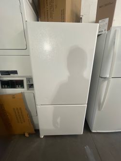 White refrigerator