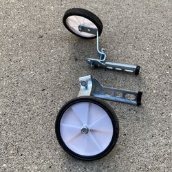 Bicycle Retractable Training Wheels