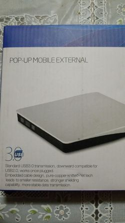 Pop up Mobile External Drive