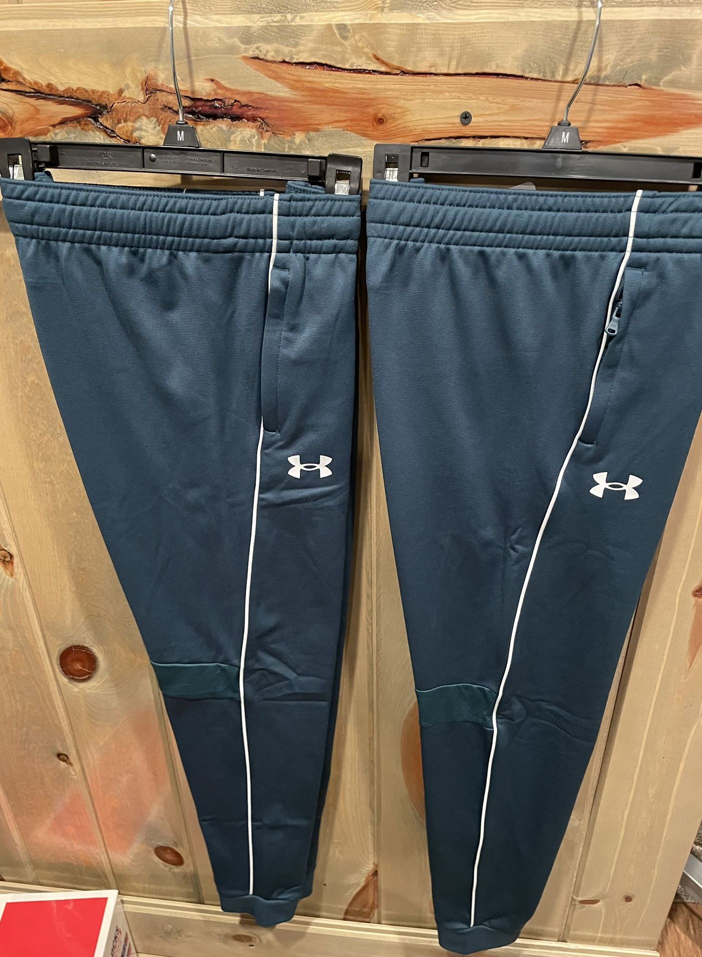 Under Armour Boys Joggers Pants size medium Retails 40.00 each asking 2 pairs for $40 