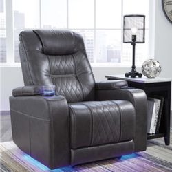 Recliner With USB Ports and Chair Lights Up