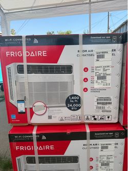 Frigidaire 24,000 BTU 230-Volt Inverter Technology Window Room Air Conditioner Cools 1400 sqft WiFi