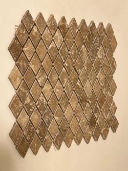 Travertine tile