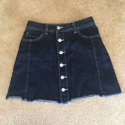 EUC Denim Skirt size 26