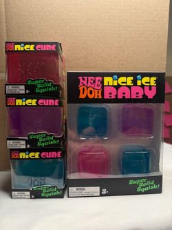 Nee Doh Nice Cube and Nice Ice Baby Bundle