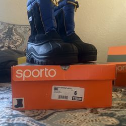 Sporto Snow Boots For Boys Size 6