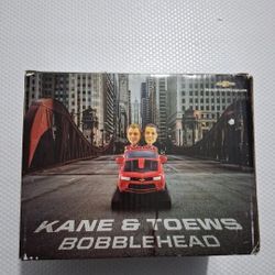Chicago Blackhawks Patrick Kane & Johnathan Toews Chevy Drive Bobblehead SGA NEW