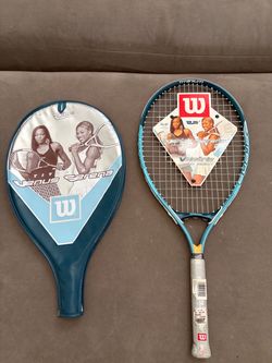 Wilson Venus/Serena Titanium 25" Tennis Racquet 3 7/8" Grip w/ Case BRAND NEW -$50