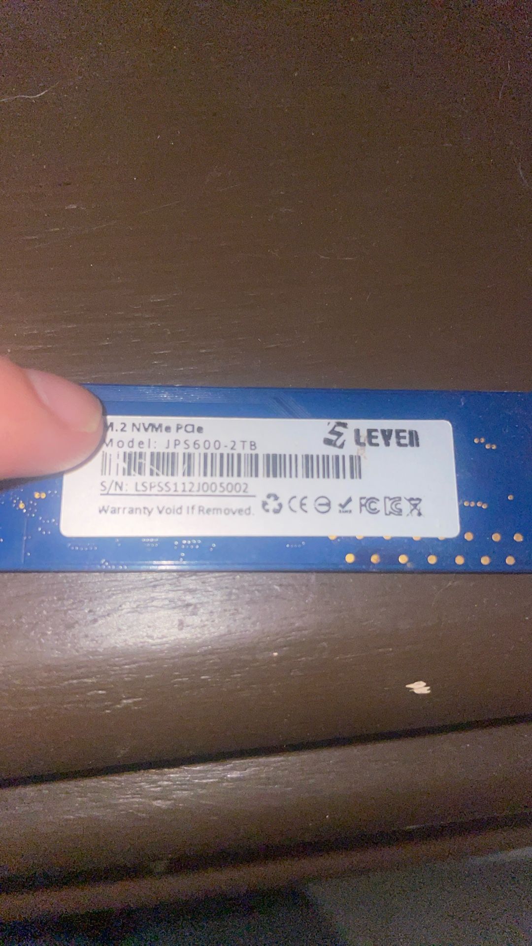 2TB M.2 Pcie Ssid