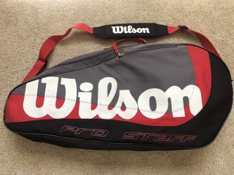 Wilson tennis bag (racquets not included)