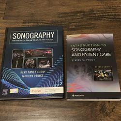 Sonography Textbooks – Cheap Bundle (2 Books)
