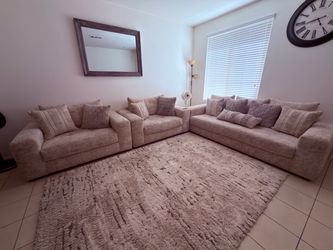 3pc Large Sofa set