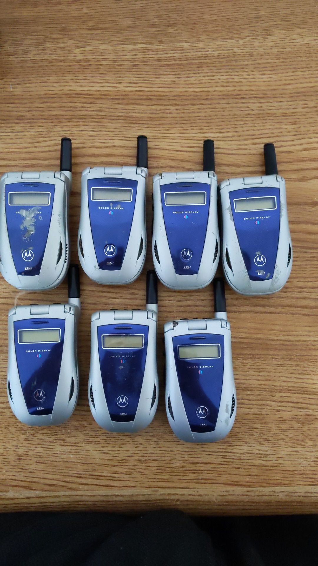 (7) Nextel Motorola i95 Cell Phones