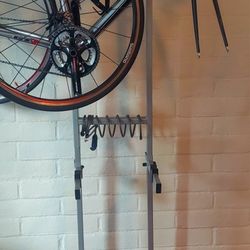 Wall Bike Rack 2 Bikes Solid