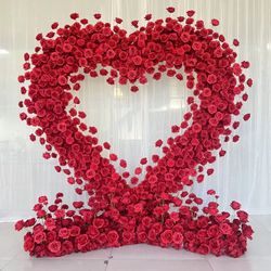 Romantic Heart  Arch 8x8ft