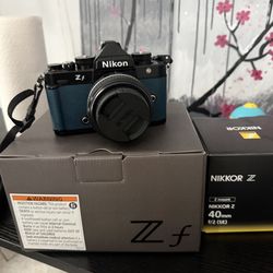 Nikon ZF + nikkor z40mm f/2 (S/E) Lens