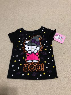 BRAND NEW: Hello Kitty Halloween T-shirt size 18 Months: Retails for $9