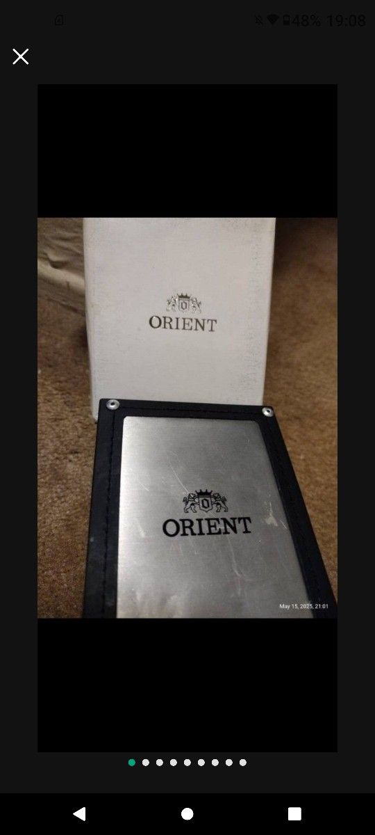 Watch Automatic movement Orient Made In Japan Not a Quartz Not a Battery Not a Salar...