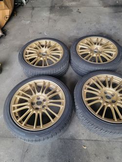 2014 SUBARU IMPREZA WRX  RIMS 5X114