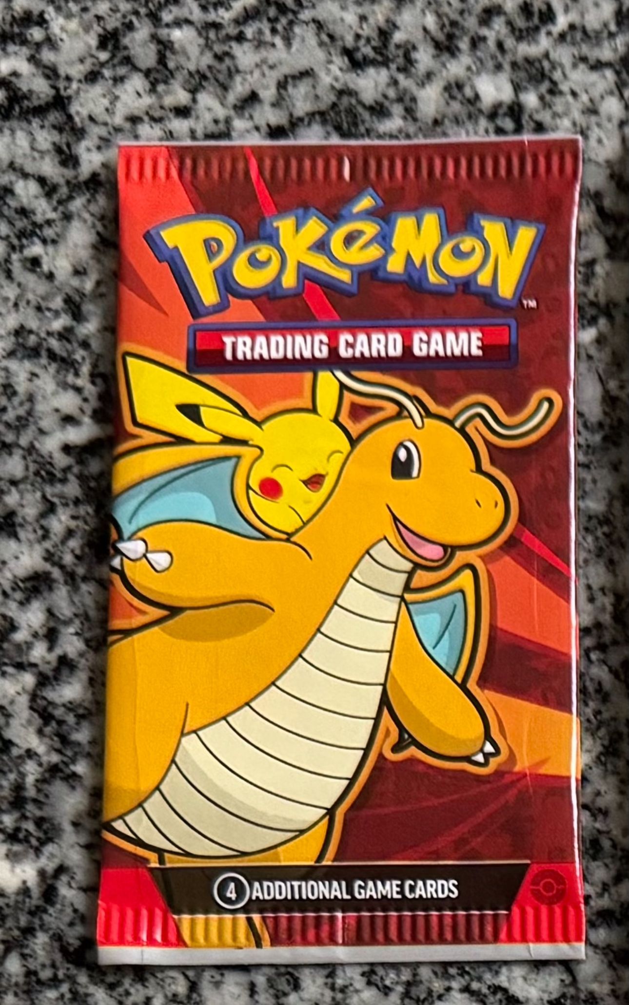 Pokemon McDonalds 2024 Booster Pack With Box & Stickers