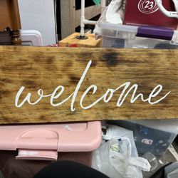 Welcome Sign 