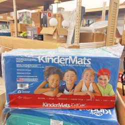 🛏️✨ Brand-New UNUSED Nap Mat – 2” Thick Foam | Blue & Teal | Made in USA 🇺🇸