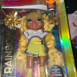 Rainbow, High Cheer Doll Brand New Inbox