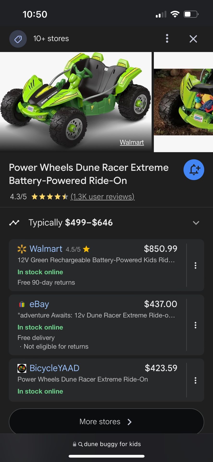 Power Wheels Dune Racer
