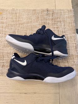 Nike Kobe 8 Navy Blue Low-Top Sneakers