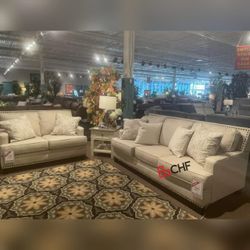 2 Pc livingroom sofa and loveseat set
