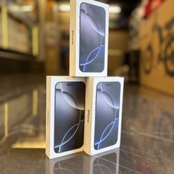 iPhone 16 Pro & iPhone 16 Pro Max Available (Unlocked) (Take It Home In Payment/ llévatelo a casa en pagos) 