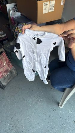 Dalmation Onesie With Hat