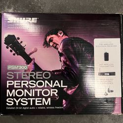 Shure PSM300 IEM Stereo Personal Monitor System