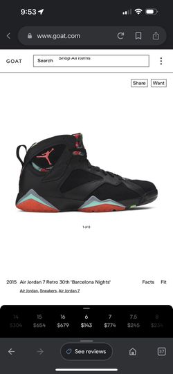 Barcelona 7s Jordan’s 