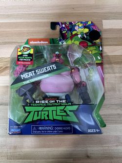 Teenage Mutant Ninja Turtles Rise Of Meat Sweats TMNT Action Figure NIB