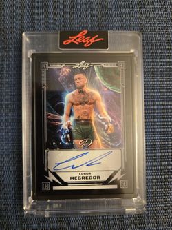 2026 Conor McGregor 10/10 Leaf Decadence