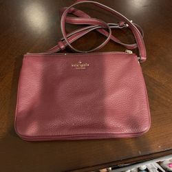 Kate Spade  Burgundy  Purse
