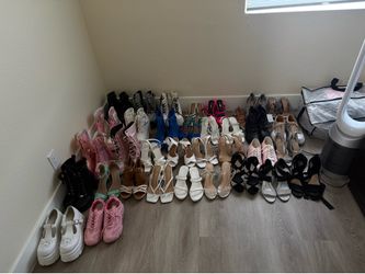 Vast collection of shoes for sale