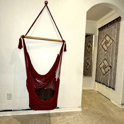 Macrame Hanging Hammock Chair