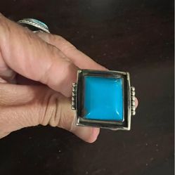 Size 13 Turquoise Ring 