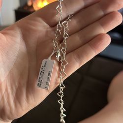 Women’s Silver Anklet 