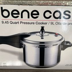 Bene Casa 9.45-Quart Pressure Cooker – Heavy-Duty Aluminum NEW