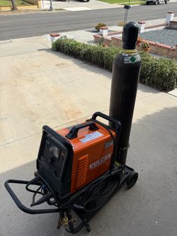 Vulcan ProTIG 205 TIG Welder Complete Setup – Tank, Cart & Accessories!
