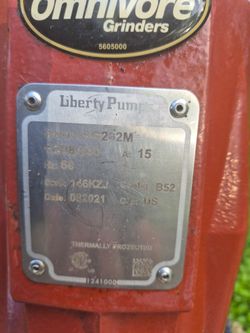 Liberty Pumps Omnivore Grinder Pump LSG202M