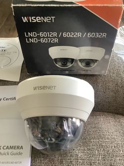 WISENET LND- 6012R / 6022R / 6032R /6072R SECURITY CAMERA