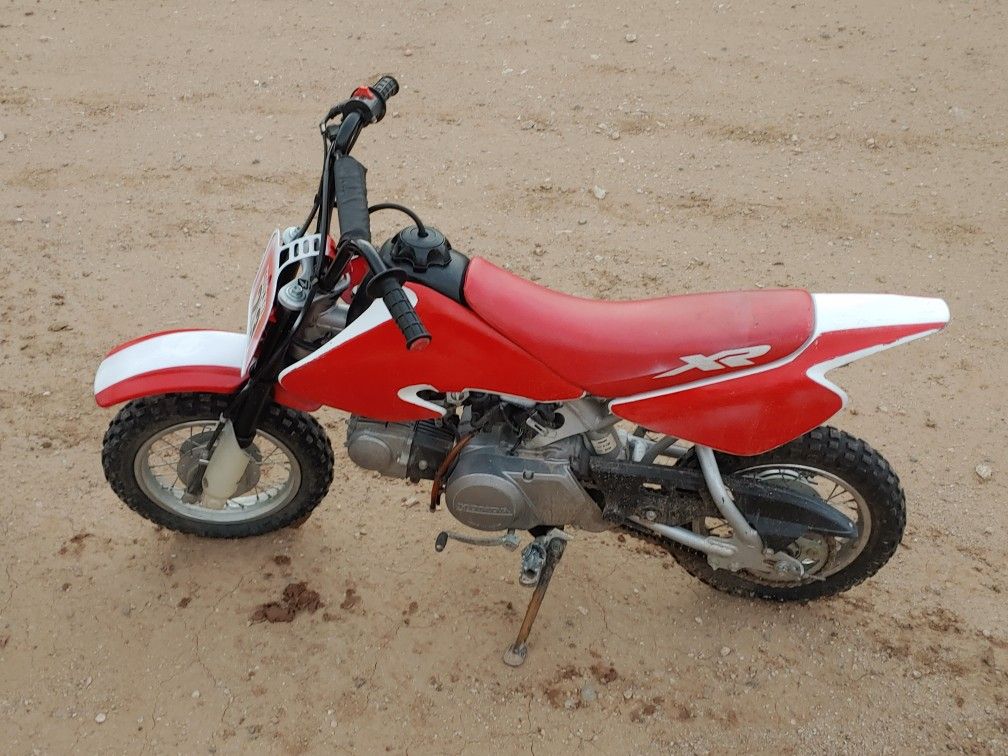 Trade for 125cc big wheel dirt bike. Trade only!Honda 50cc and Eton 150cc