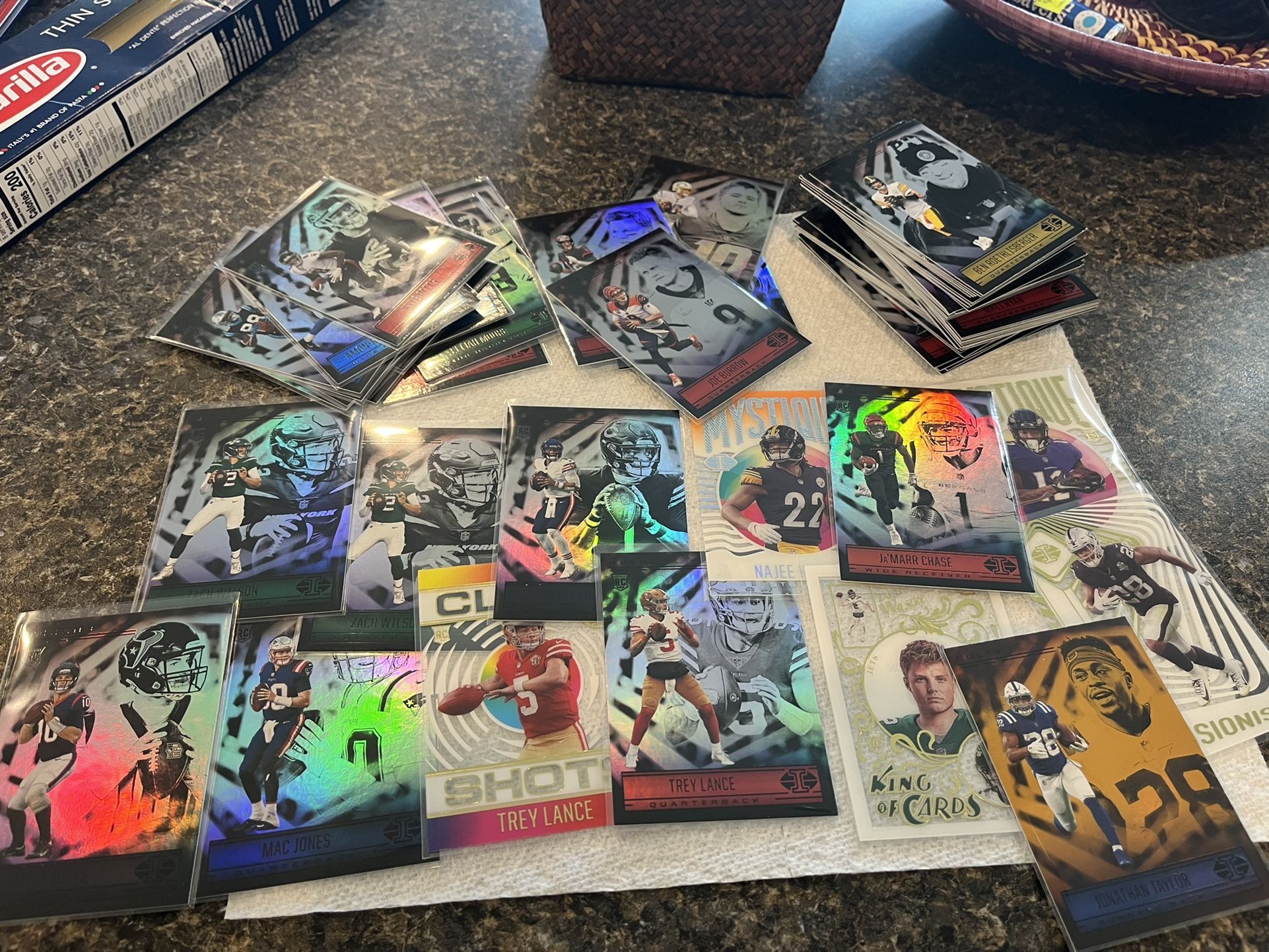 2021 Nfl Illusions Card Lot Mac Jones Trey