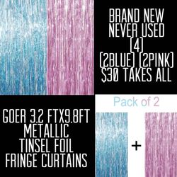 $30 (4) Backdrops
