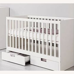 IKEA Crib With Drawers 